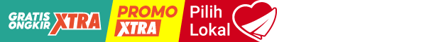 Gratis Ongkir XTRA + Promo XTRA + Pilih Lokal
