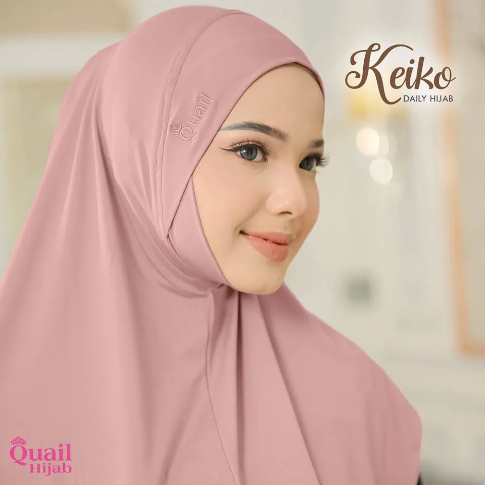 Keiko Hijab Dagu Instan