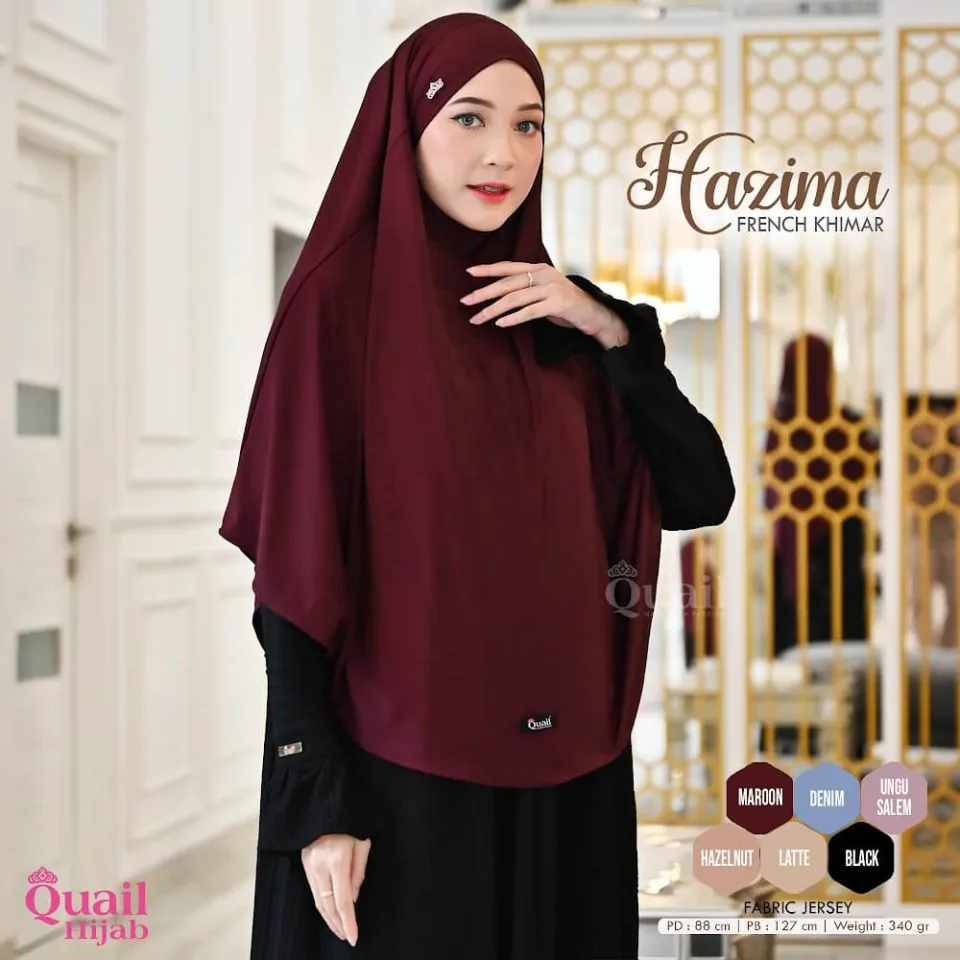 Hazima French Khimar Syar'i Jumbo