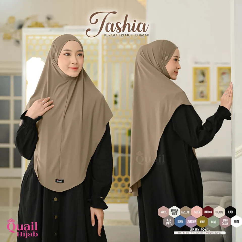 Tashia Hijab French Malaysia