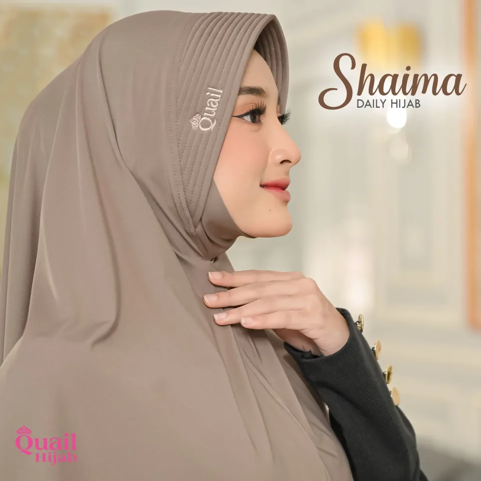 Shaima Hijab Dagu Instan Jumbo Pet