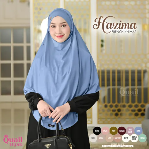 Hazima French Khimar Syar'i Jumbo