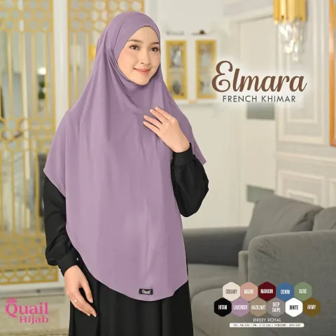Elmara French Khimar Syar'i