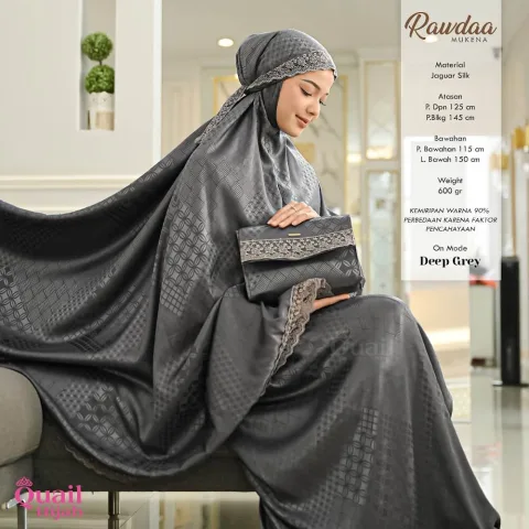 Rawdaa Mukena Renda Premium