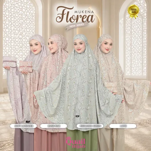Florea Mukena Travel | New Motif | Gift Hampers Mukena Dewasa Remaja