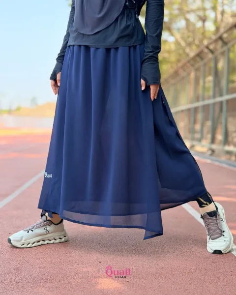 ZEEYA SKIRT | Rok Olahraga | Rok Ceruty Sport | Rok Syar'i