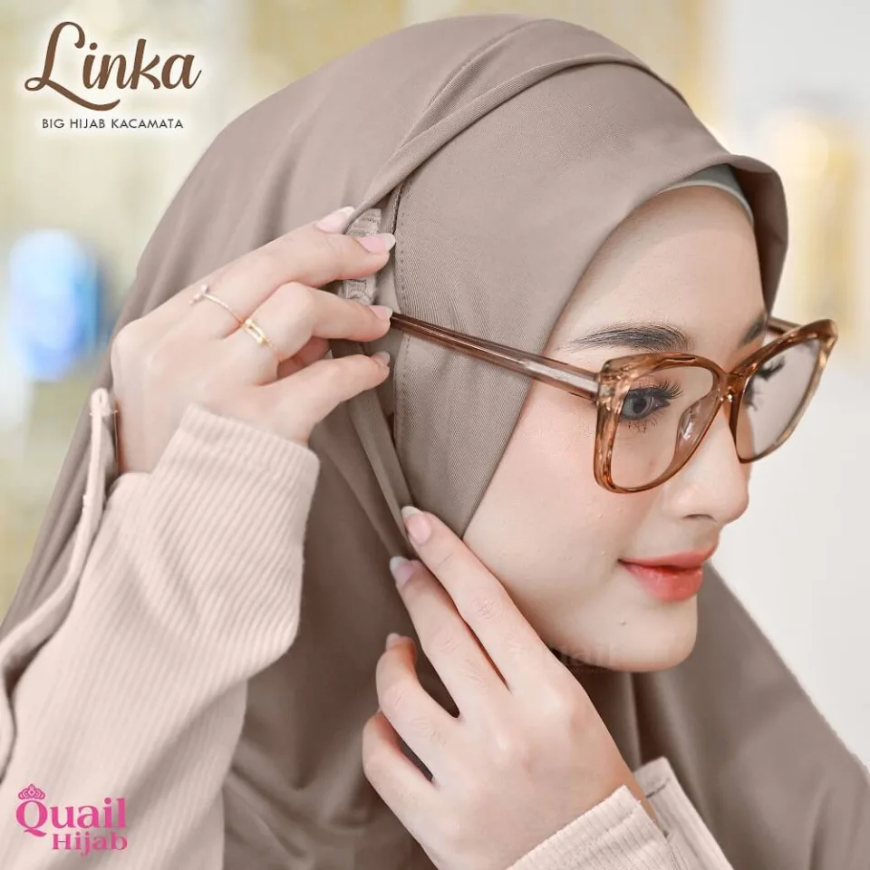 Linka Hijab Instan Jumbo Kacamata