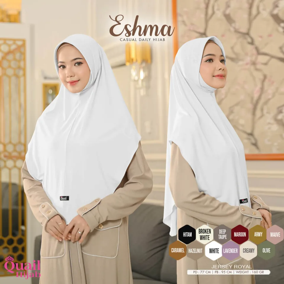 Eshma Hijab Dagu Instan Pet