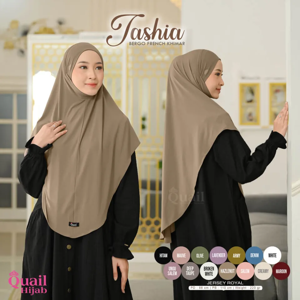Tashia Hijab French Malaysia