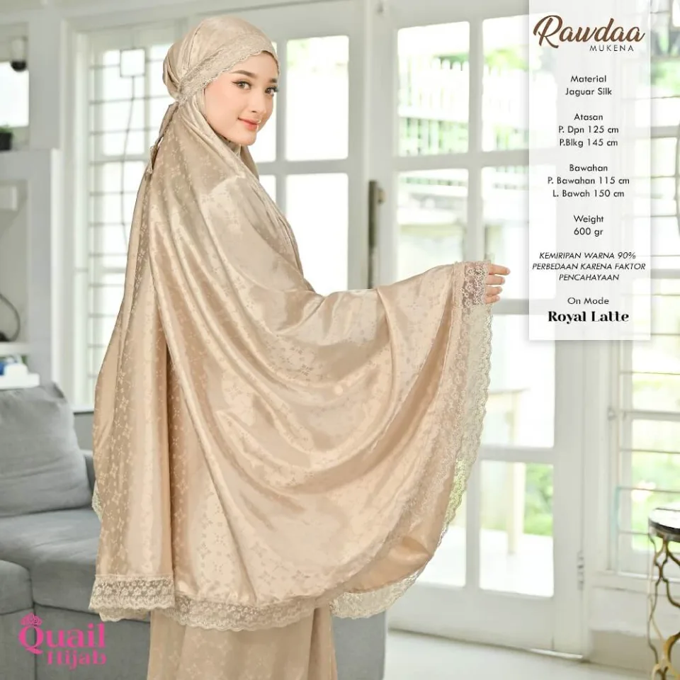 Rawdaa Mukena Renda Premium