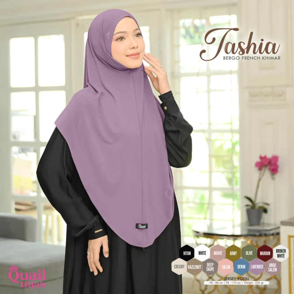 Tashia Hijab French Malaysia