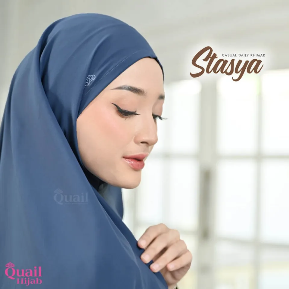 Stasya Khimar ANTI UV | Jilbab Umroh Haji | Hijab Jumbo Syari — foto 8