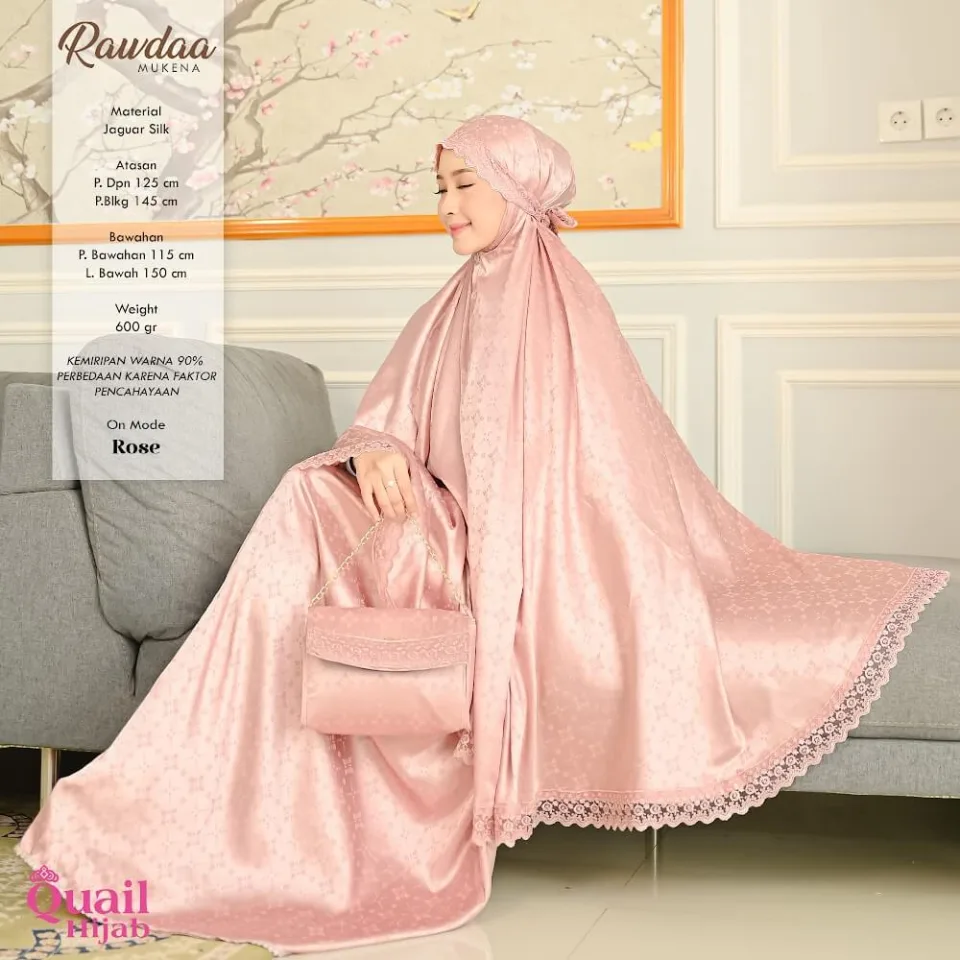 Rawdaa Mukena Renda Premium