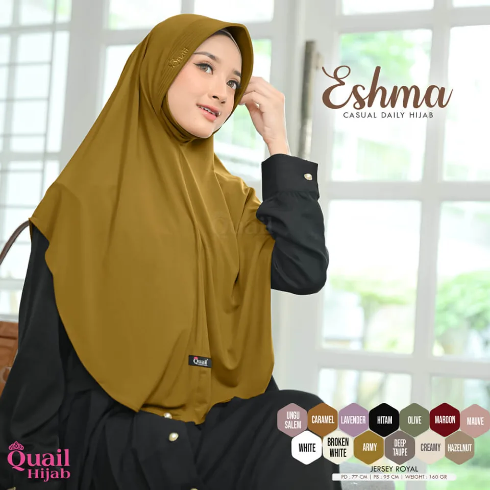 Eshma Hijab Dagu Instan Pet