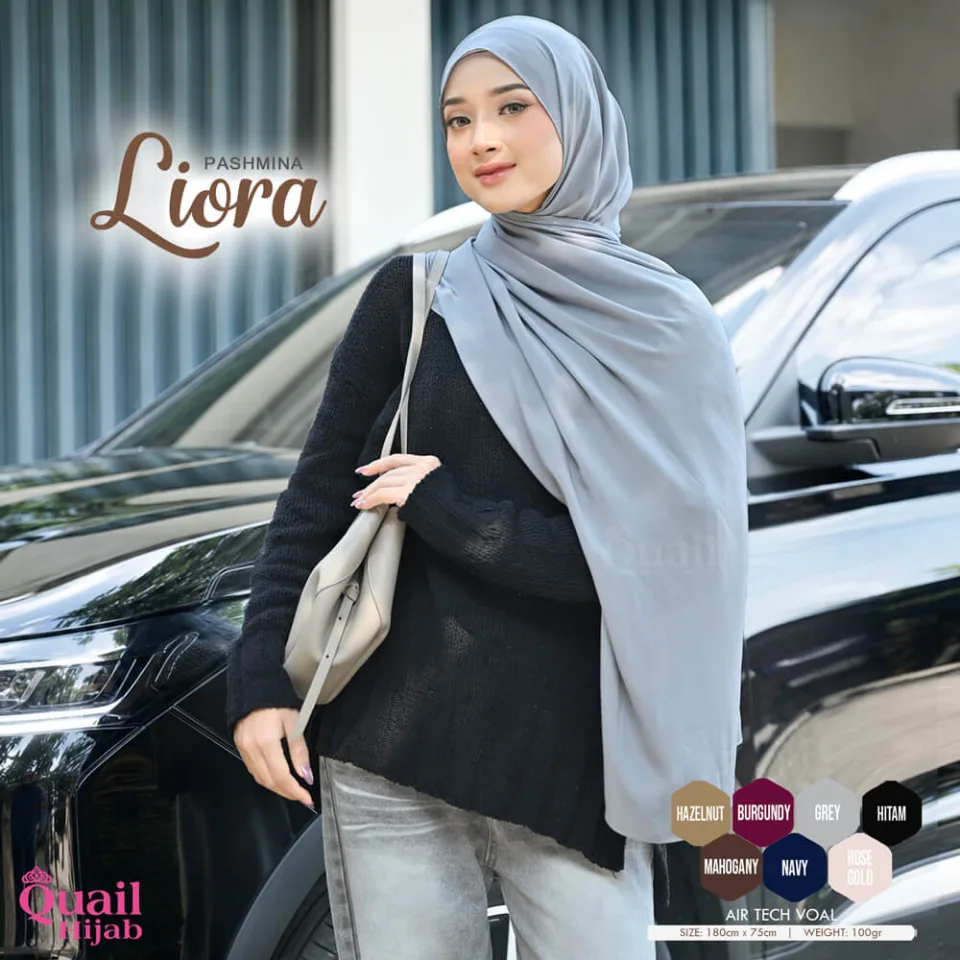 Liora Pashmina Airtech VIRAL | Voal Swing Swing Premium — foto 2