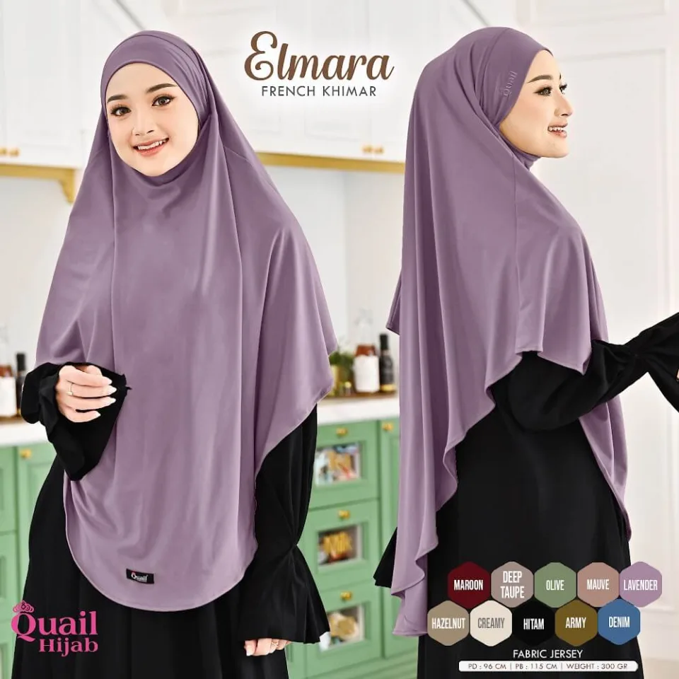 Elmara French Khimar Syar'i