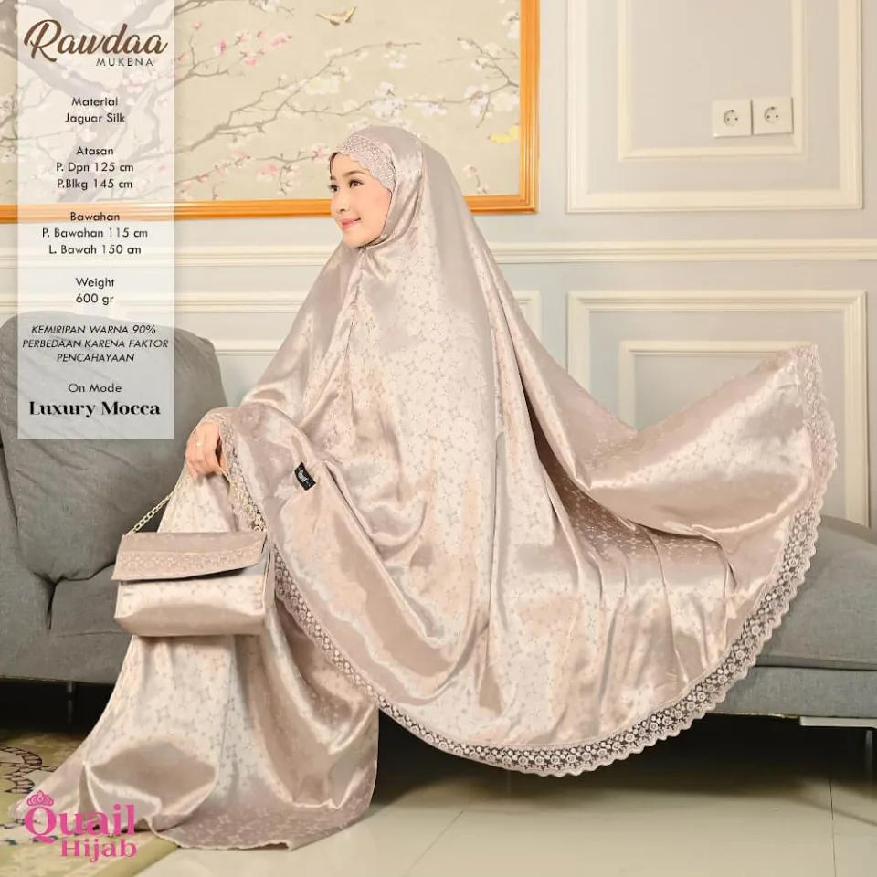 Rawdaa Mukena Renda Premium