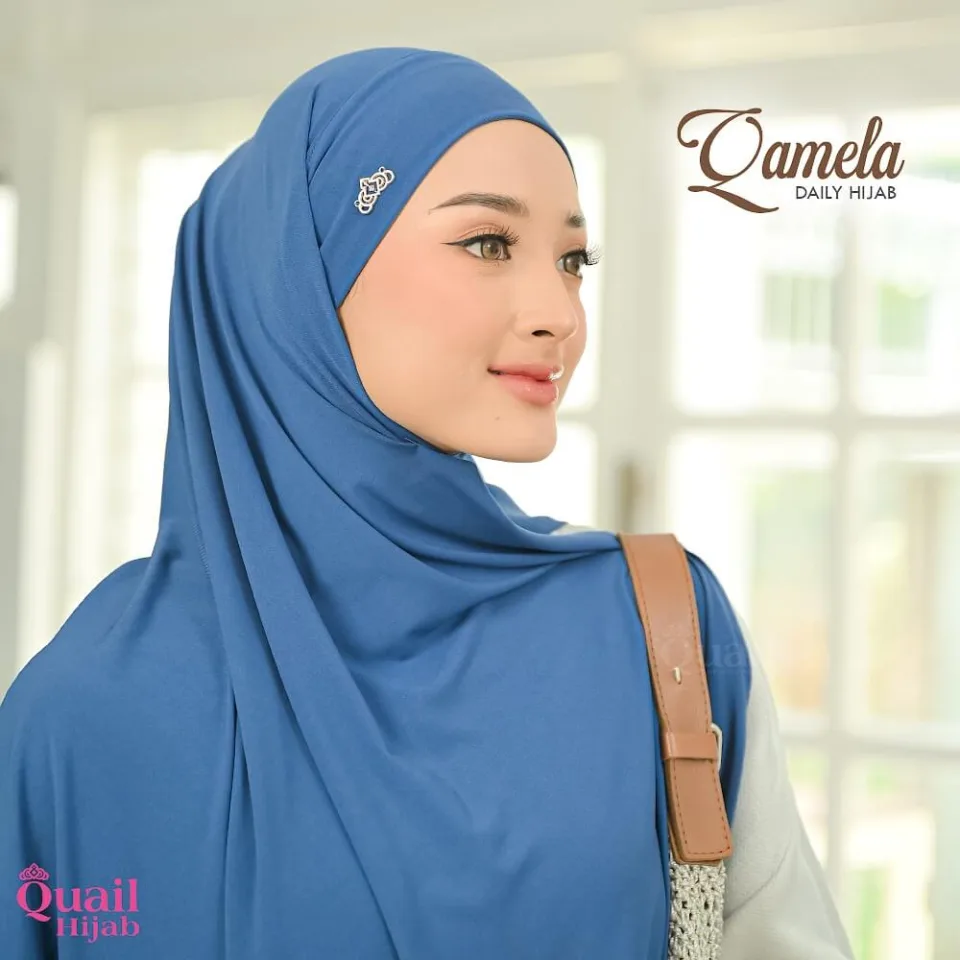 Qamela Pasban STRNGRRR| Pasmina Bandana Instan Tali — foto 4