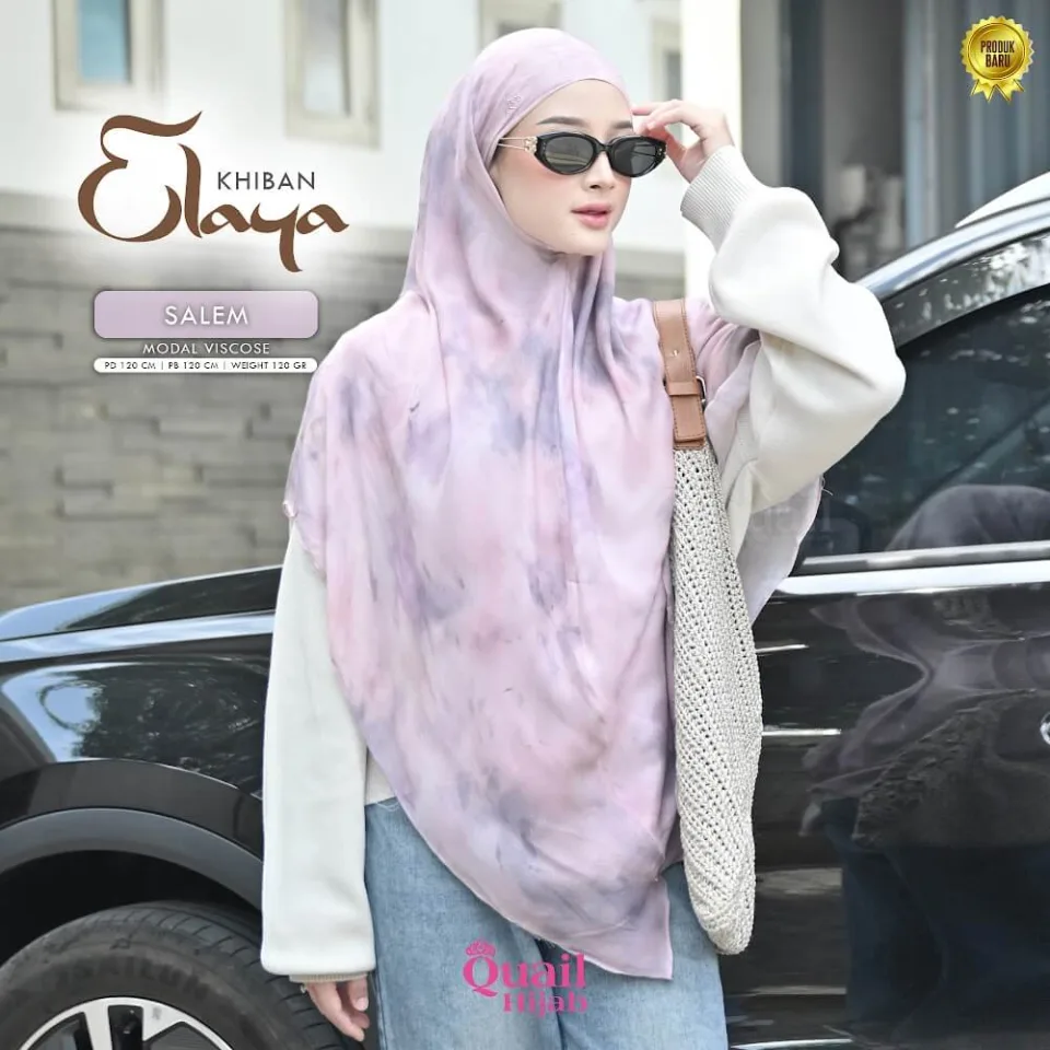 Elaya Khiban | Khimar Bandana Viscose Syar'i | Instan — foto 5