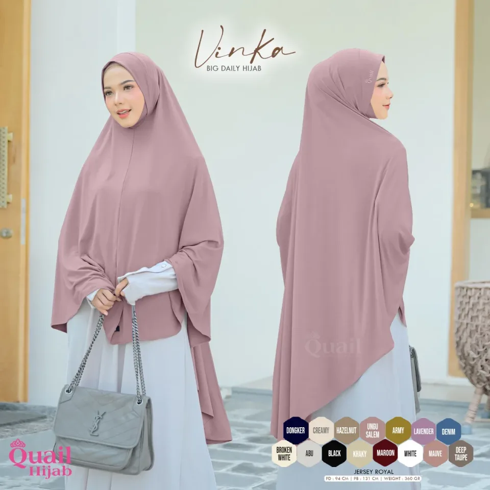 Vinka Hijab Dagu Instan Jumbo