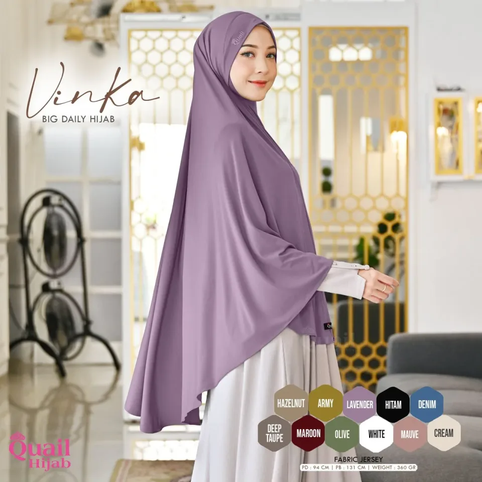 Vinka Hijab Dagu Instan Jumbo