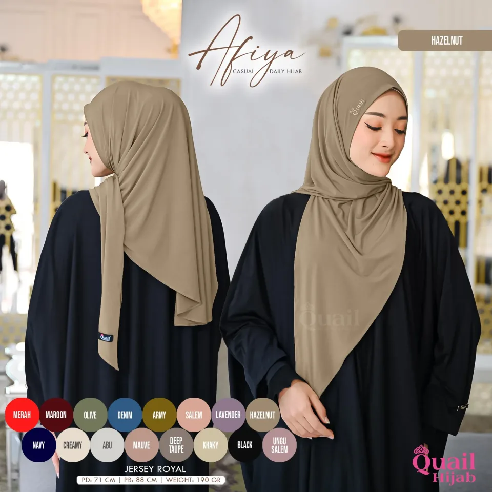 Afiya Hijab Segitiga Instan