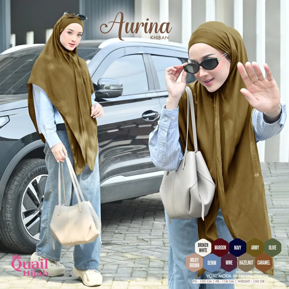 Aurina Khiban | Khimar Bandana Voal Premium | strngrrr — foto 2