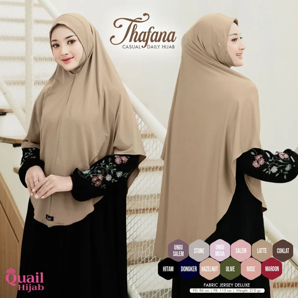 Thafana Hijab Dagu Instan