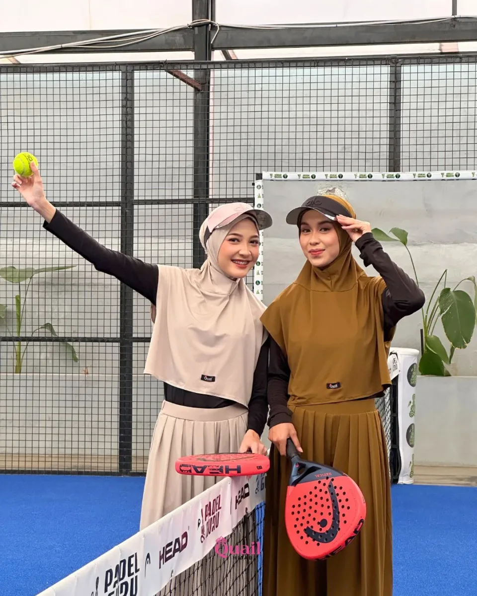 Shanin Jilbab Sport Olah Raga Outfit Baju Muslim — foto 5