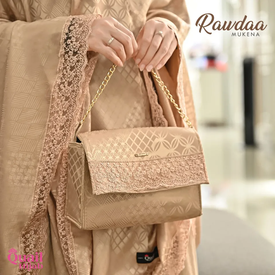 Rawdaa Mukena Renda Premium | Luxury Cantik — foto 7