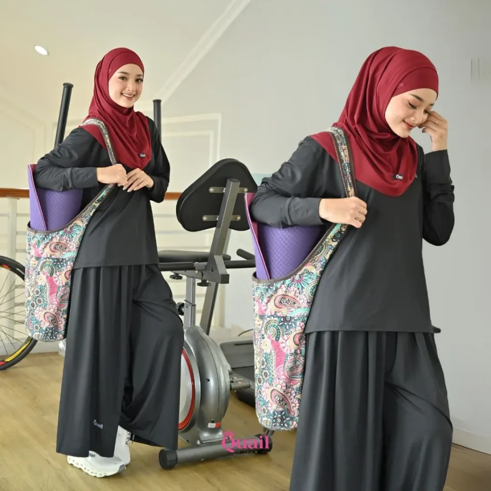 Luisa Jilbab Olah Raga | Sporty Non-Pad Jersey Premium Tali — foto 8