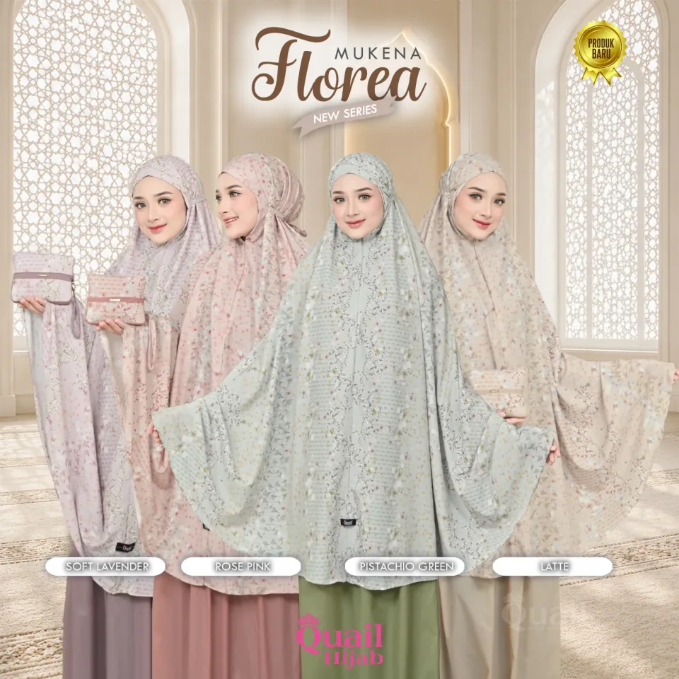 Florea Mukena Travel | New Motif | Gift Hampers Mukena Dewasa Remaja — MUKENA DEWASA
