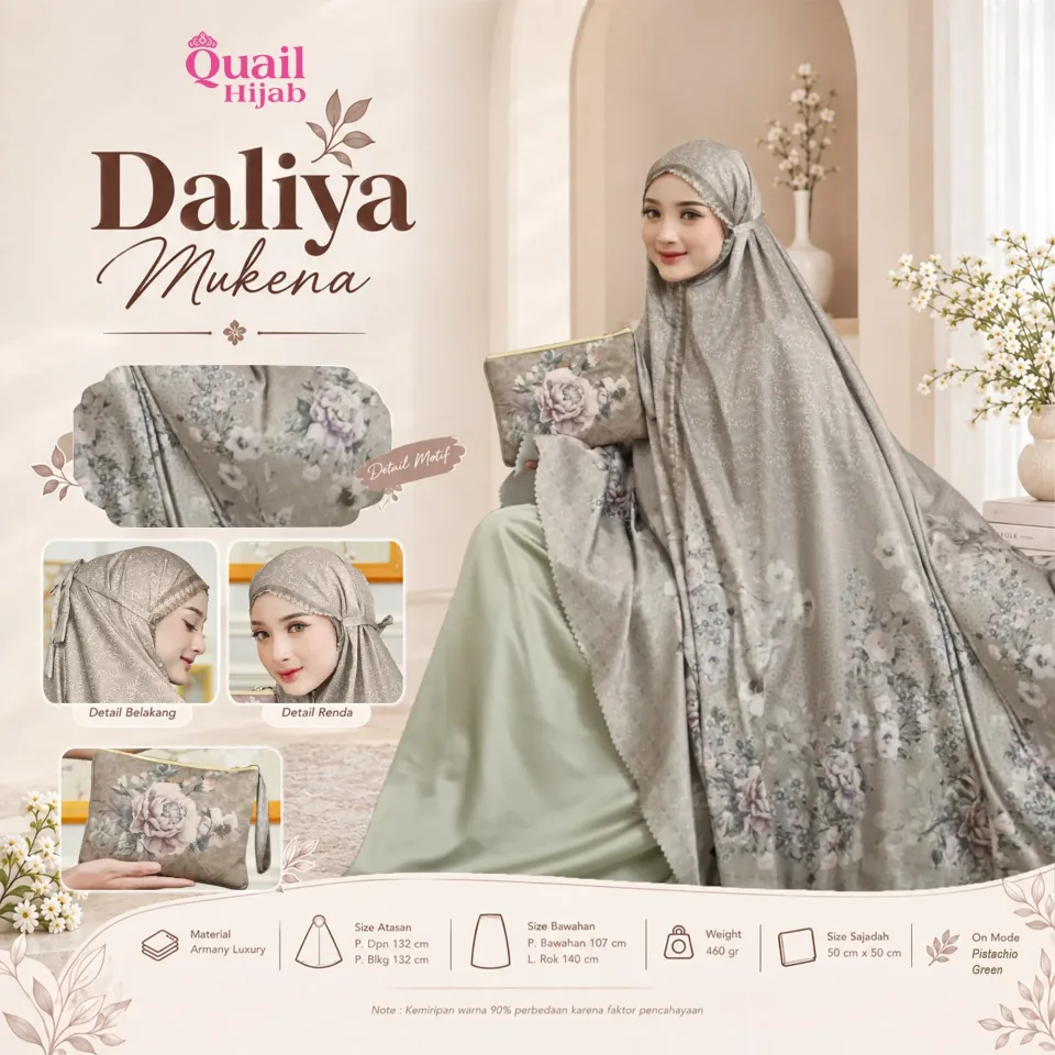 Daliya Mukena Travel | New Series | Gift Hampers |Mukena Dewasa — foto 2
