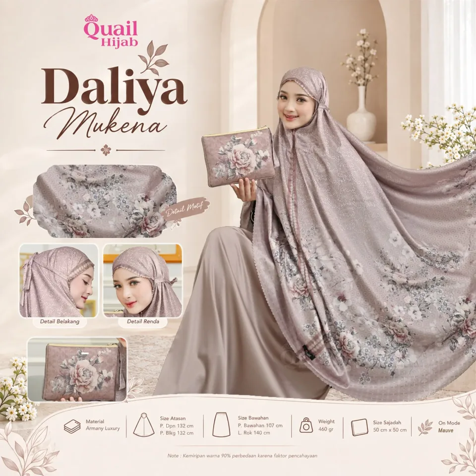 Daliya Mukena Travel | New Series | Gift Hampers |Mukena Dewasa — foto 4