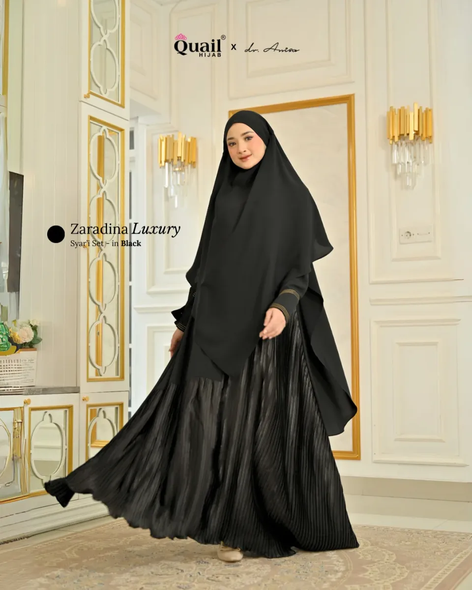 Zaradina Luxury Set | Dress Luxury Syar'i | Dress Lebaran — ONE SET