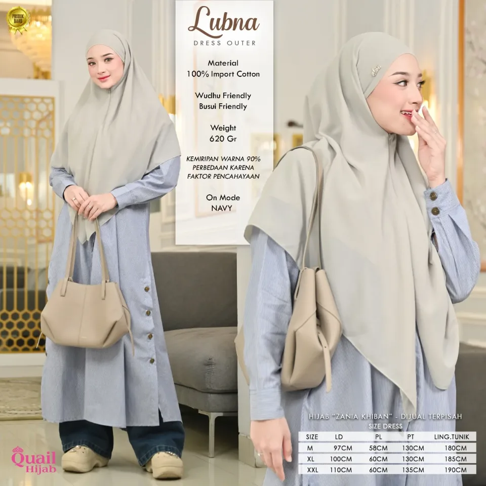 LUBNA OUTER | TUNIK COTTON IMPORT — foto 4