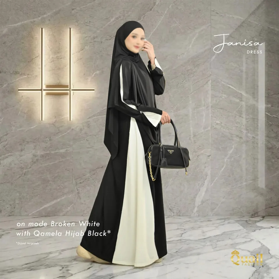 Janisa Dress | Dress Umroh Syar'i | Dress Muslimah Syar'i — foto 4