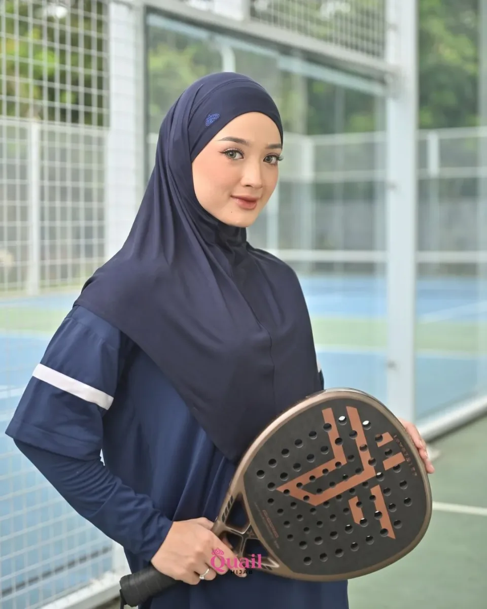 NAKIA Hijab Bandana | Hijab Bandana Tencel | Daily Hijab Super Adem | Hijab Olahraga Tencel — foto 4